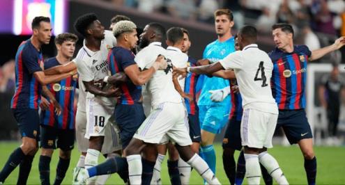  تشكيل ريال مدريد.. فينيسيوس وبنزيما في قيادة الهجوم لمواجهة برشلونة بنهائي السوبر الإسباني